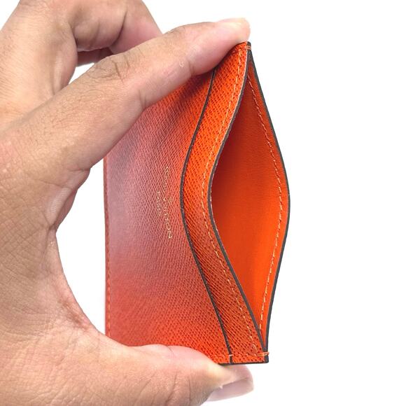Louis Vuitton Orange Cardholder Wallet - Picture 6 of 10